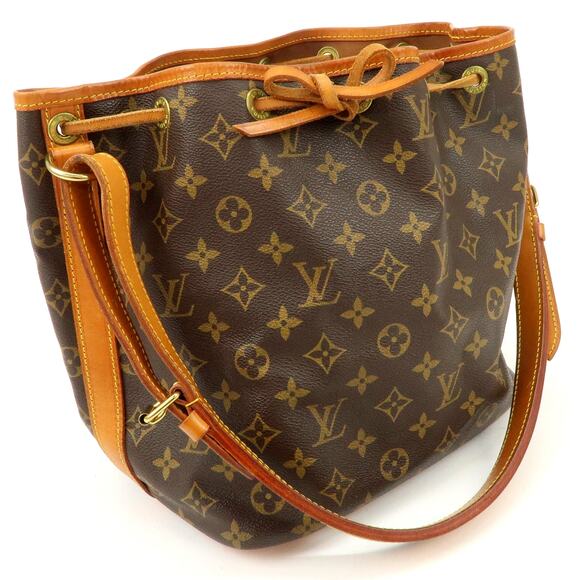 ⭐🔥AUTHENTIC🔥⭐Louis Vuitton Monogram Petit Noe Shoulder Bag - Picture 6 of 16